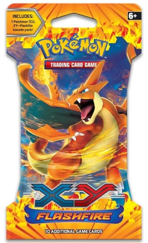 pokemon xy flashfire booster box Flashfire Sleeved Booster Pack [FLF