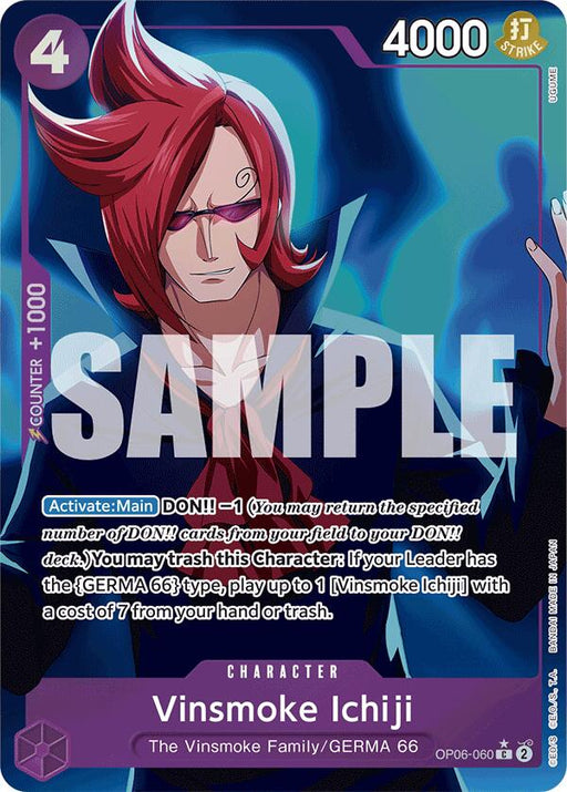Vinsmoke Ichiji (OP06-060) (Full Art)