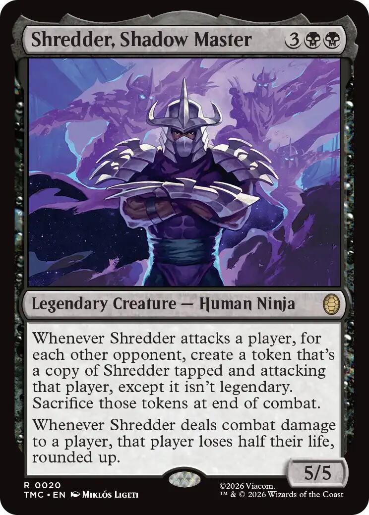Shredder, Shadow Master [TMC] - Near Mint — Prodigy Games
