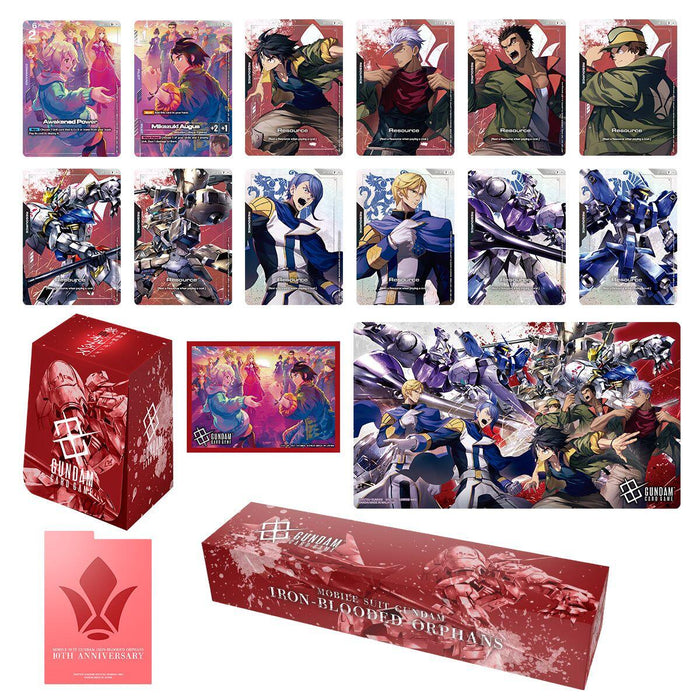 [PB02] Gundam Card Game Premium Accessory Set - Mobile Suit Gundam: Iron-Blooded Orphans