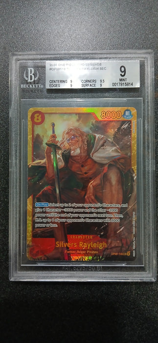 One Piece: BGS 9 OP08 Silvers Rayleigh