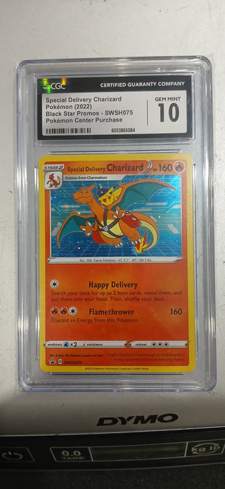Pokemon: CGC 10 Black Star Promo Special Delivery Charizard