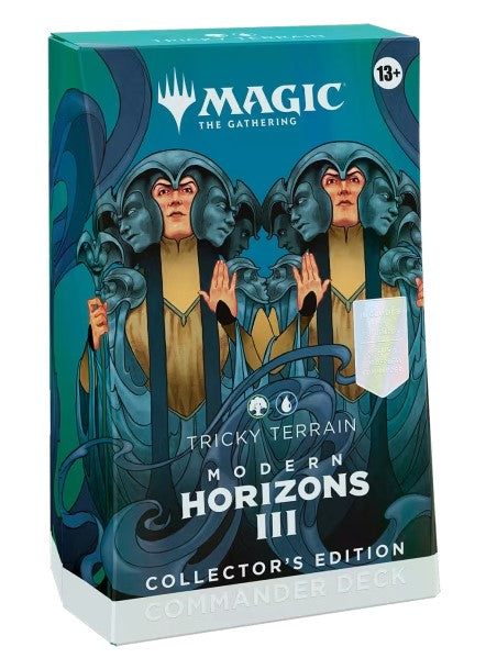 Magic the Gathering: Modern Horizons 3 Commander Deck - Tricky Terrain (Collector's Edition)