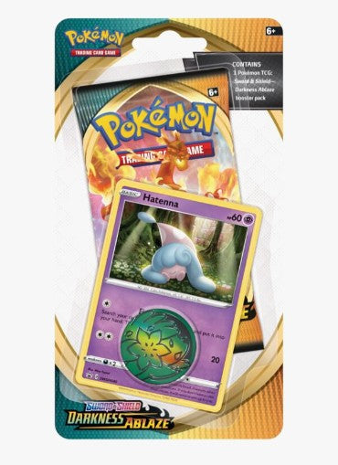 hatenna pokemon card 018/073 Reverse Holo Psychic Psychic Psyshot (20) Weakness Darkness 2 Resistance Fighting Pokemon Card - 2022 Trick