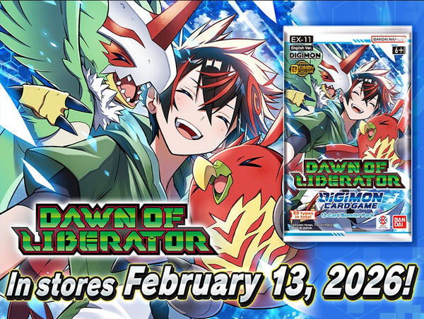 (PREORDER) Digimon: Dawn of Liberator (EX11) - Booster Box