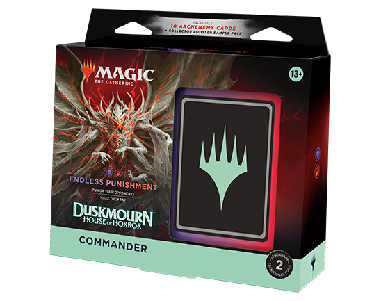 Magic the Gathering: Duskmourn: House of Horror Commander Deck - Endless Punishment (PREORDER)