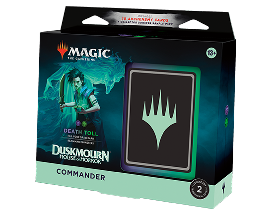 Magic the Gathering: Duskmourn: House of Horror Commander Deck - Death Toll (PREORDER)