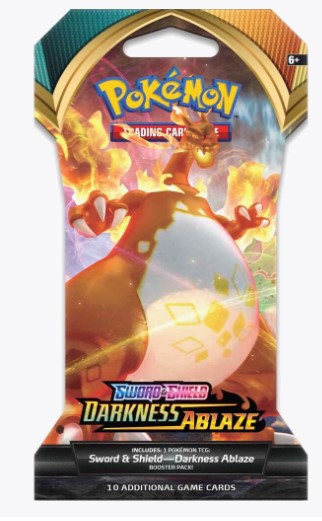 Pokemon: Darkness Ablaze Sleeved Booster Pack