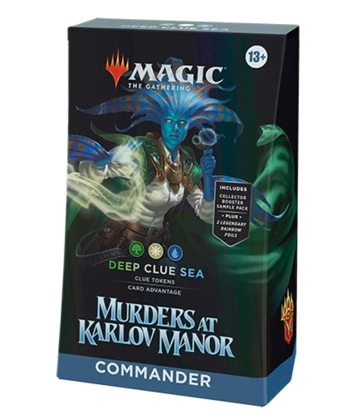 Magic the Gathering: Murders at Karlov Manor Commander Deck - Deep Clue Sea