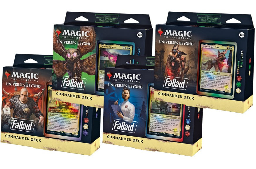 Magic the Gathering: Fallout: Commander Deck Case (4x Decks)