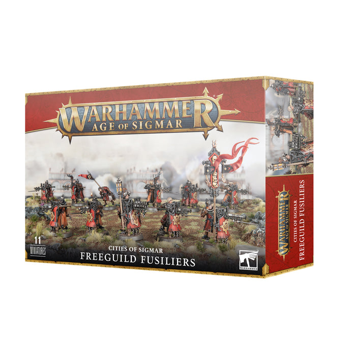 Games Workshop: Warhammer Age of Sigmar: Cities of Sigmar - Freeguild Fusiliers