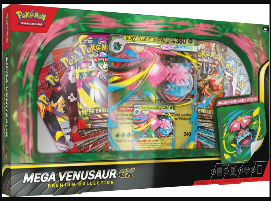 Pokemon: Mega Venusaur ex Premium Collection