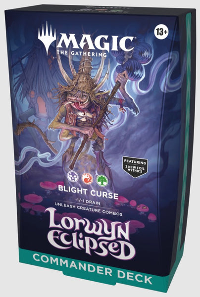 (PREORDER) Magic the Gathering: Lorwyn Eclipsed Commander Deck - Blight Curse