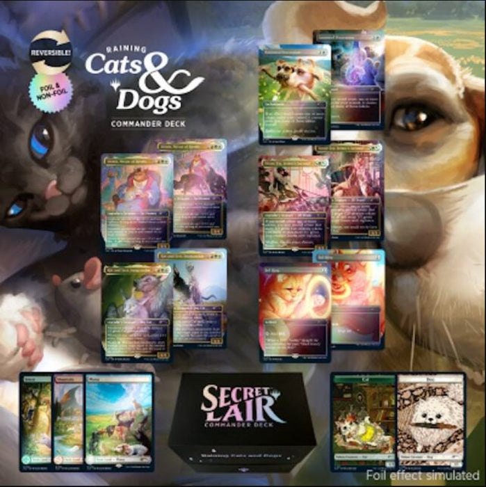 Magic The Gathering: Secret Lair Commander Deck: Raining Cats and Dogs