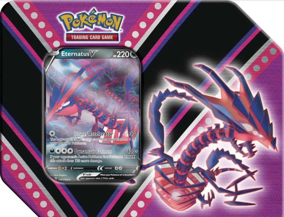 Pokemon: V Heroes Tin [Eternatus V]