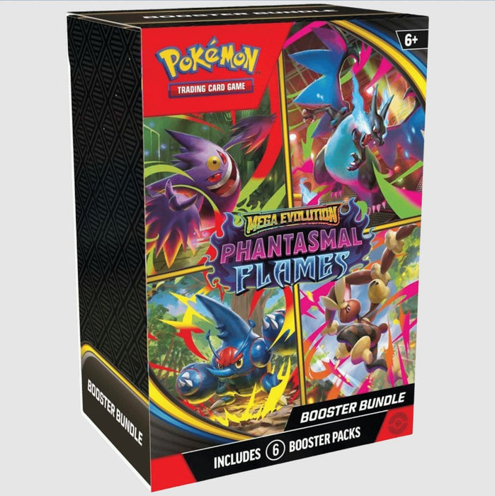 Pokemon: Mega Evolution: Phantasmal Flames - Booster Bundle