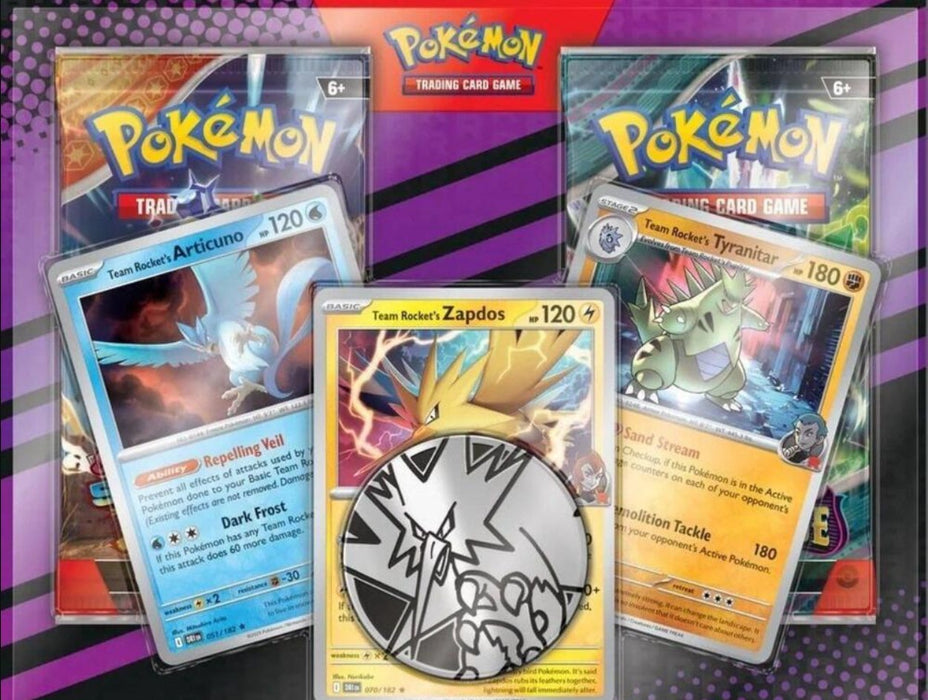 Pokemon: 2-Pack Blister Pack [Team Rocket's Articuno, Zapdos & Tyranitar]
