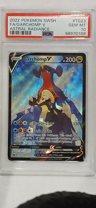 Pokemon: PSA 10 Astral Radiance Full Art Garchomp V