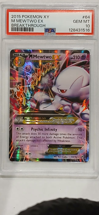 Pokemon: PSA 10 Breakthrough Mega Mewtwo (Y) EX