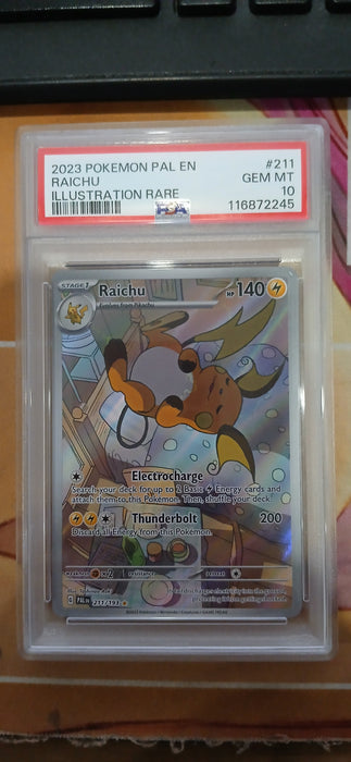Pokemon: PSA 10 Illustratin Rare Raichu