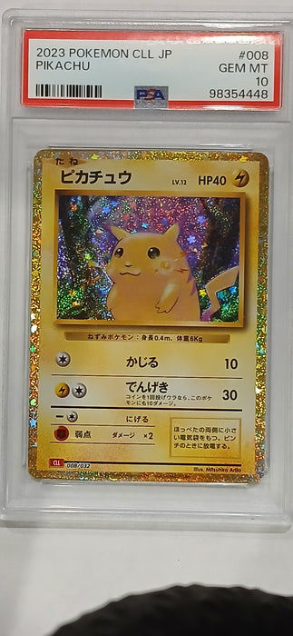 Pokemon: PSA 10 Japanese Pokemon Classic Pikachu