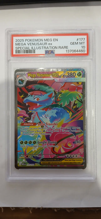 Pokemon: PSA 10 Special Illustration Rare Mega Venusaur ex