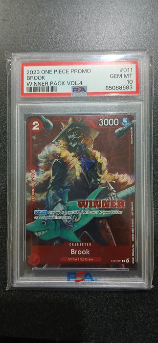 One Piece: PSA 10 Winner Pack Vol.4 Promo Brook