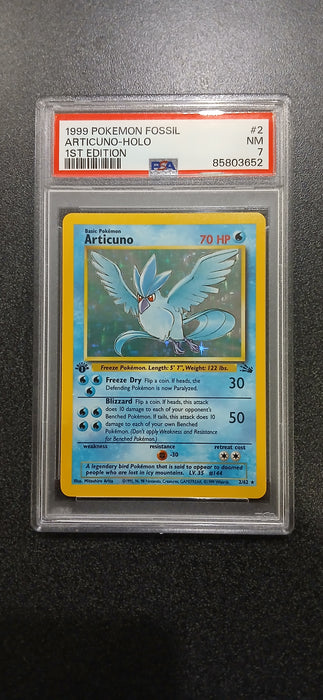 Pokemon: PSA 7 1999 1st Edition Holo Articuno