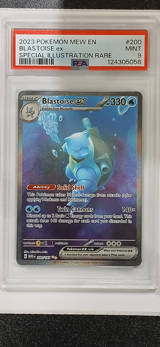 Pokemon: PSA 9 Special Illustration Rare Blastoise ex