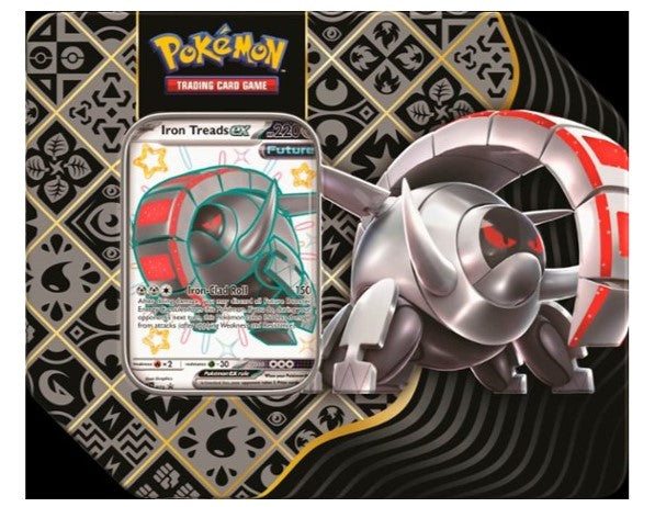 Pokemon: Paldean Fates Tin [Iron Treads ex]