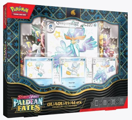 Pokemon: Paldean Fates ex Premium Collection [Quaquaval ex]