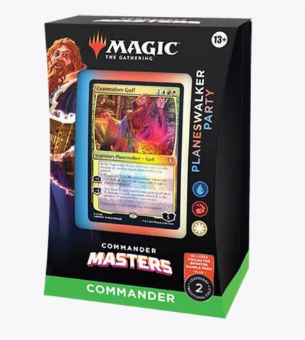 Magic The Gathering: Commander Masters - Planeswalker Party Commander Deck