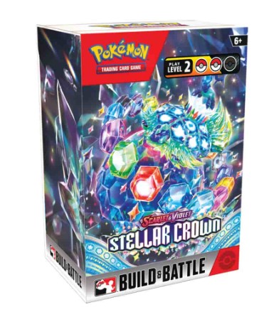 Pokemon: Stellar Crown Build and Battle Box (PREORDER)