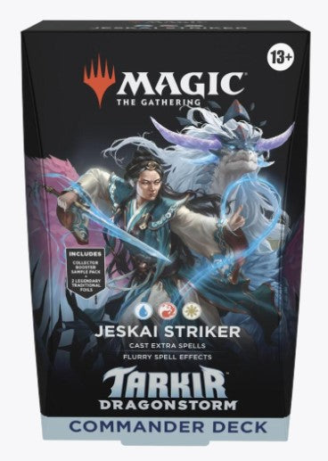 Magic the Gathering:  Tarkir: Dragonstorm Commander Deck - Jeskai Striker (PREORDER)