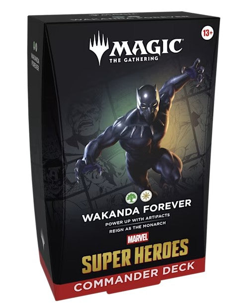 Magic the Gathering: Marvel Super Heroes Commander Deck - Wakanda Forever (PREORDER)