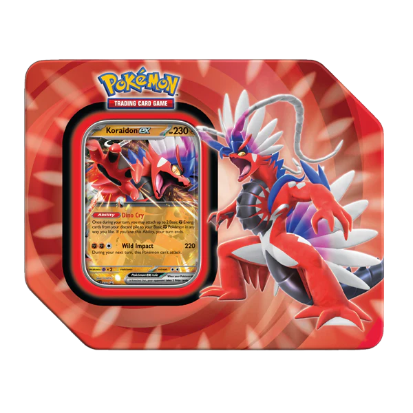 Pokemon: Paldea Legends Tin - Koraidon ex