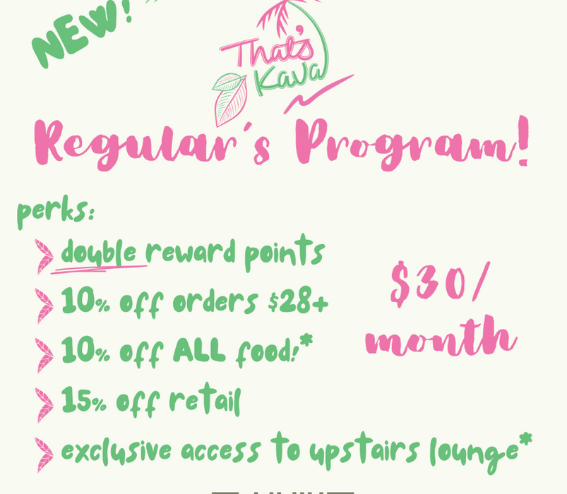 TK Colorado Regulars Program