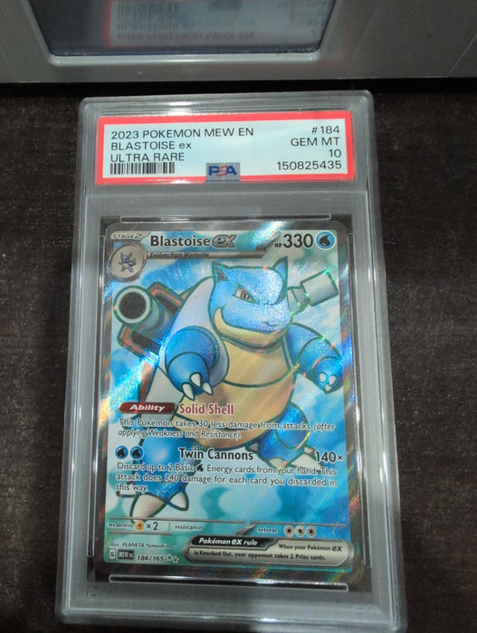 Pokemon: PSA 10 Blastoise ex 151 FA