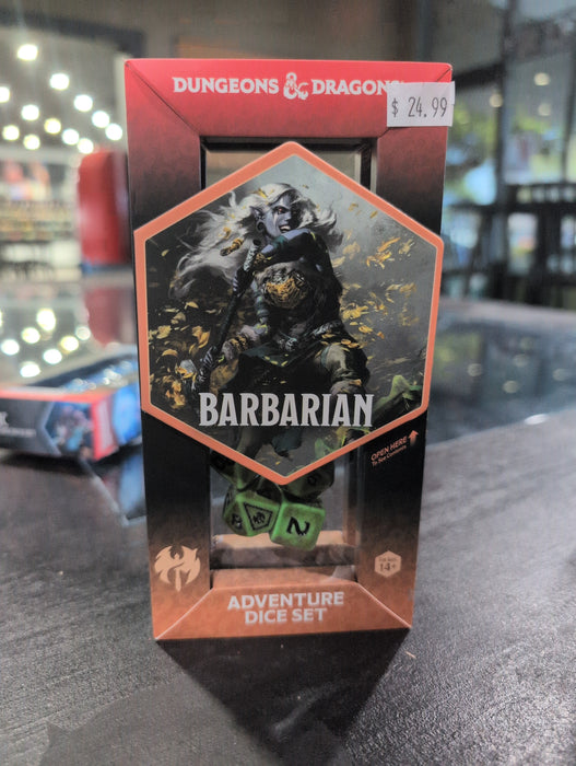 Dungeons & Dragons: Adventure Dice Set - Barbarian
