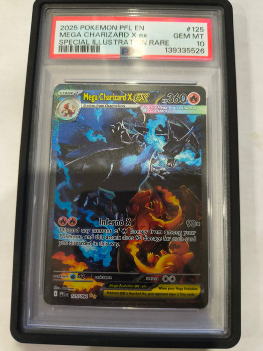 Pokemon: PSA 10 Special Illustration Rare Mega Charizard X ex