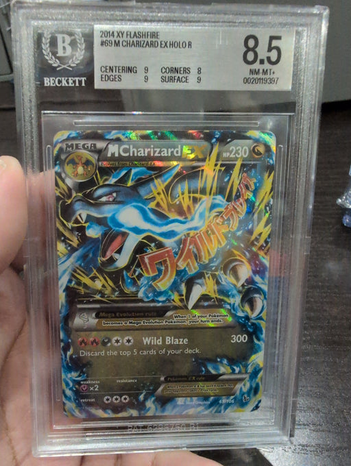 Pokemon: Beckett 8.5 M Charizard Ex XY Flashfire — Prodigy Games