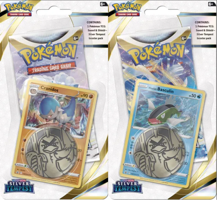 Pokemon: Sword & Shield - Silver Tempest 1-Pack Blister